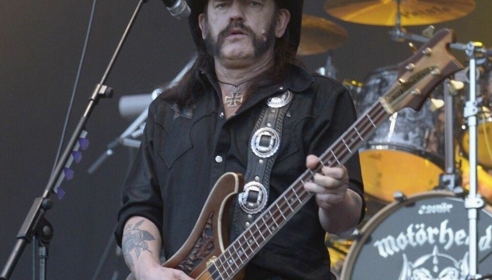 Ian Fraser «Lemmy» Kilmister er død, 70 år gammel. Her fra en konsert i England i august 2013.