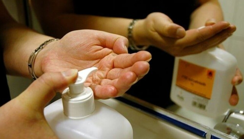 God håndhygiene er et av de beste tiltakene mot influensaen. Illustrasjonsfoto: Nina Schyberg Olsen