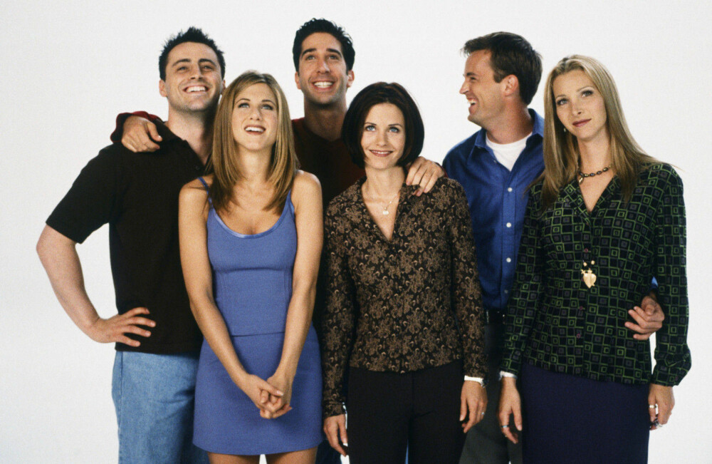 FRIENDS: Den populære serien med de kjente karakterene Monica, Pheobe, Rachel, Joey, Chandler og Ross er et eksempel på den ultimate vennegjengen som ikke finnes i virkeligheten