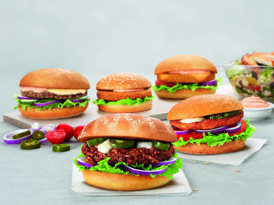 GRØNT ALTERNATIV: Max-kjeden kommer med veganburgere.