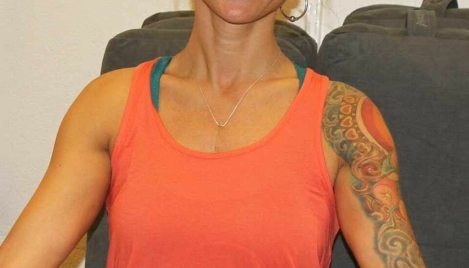 - Jeg har mange yogatimer så det blir litt yoga hver eneste dag.