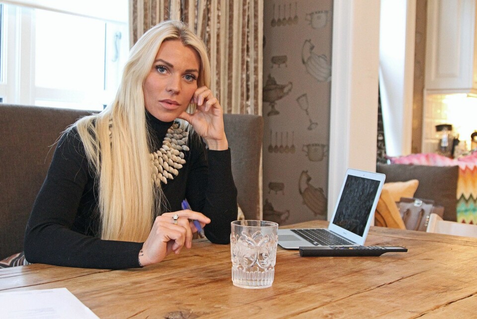 PLANLAGT SEX: Maria Høili har tre barn, men forteller at det å planlegge å ha sex er uaktuelt.