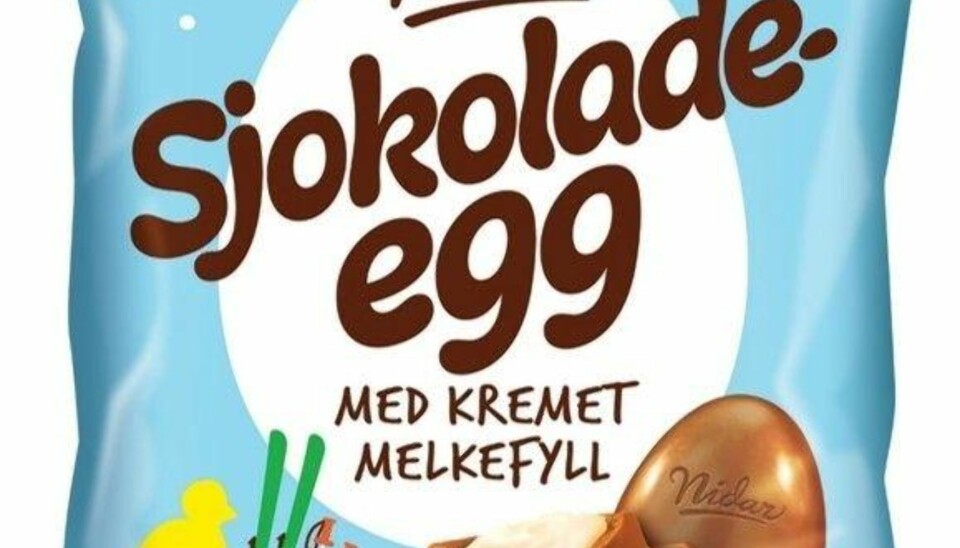 SJOKOLADEEGG uten palmeolje.