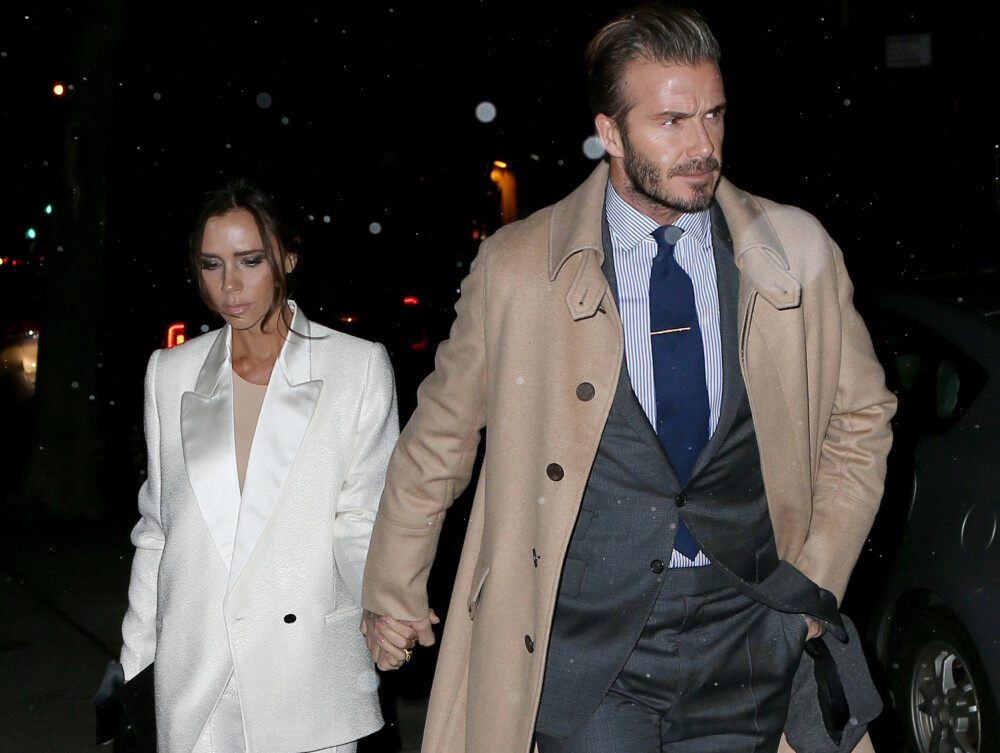 STJERNEPAR: Victoria og David Beckham har vært gift i mange år og har fire barn sammen. 