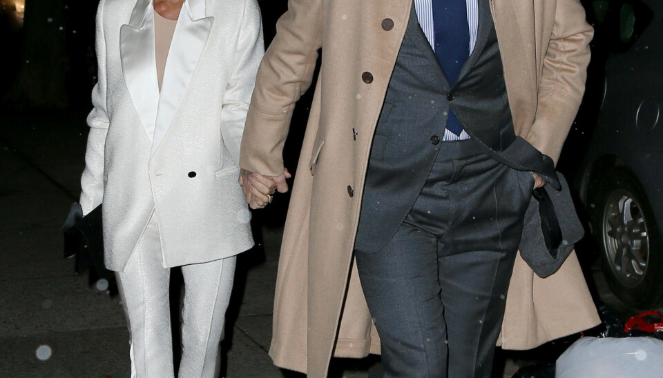 David og Victoria Beckham matchet i dress for ham og henne