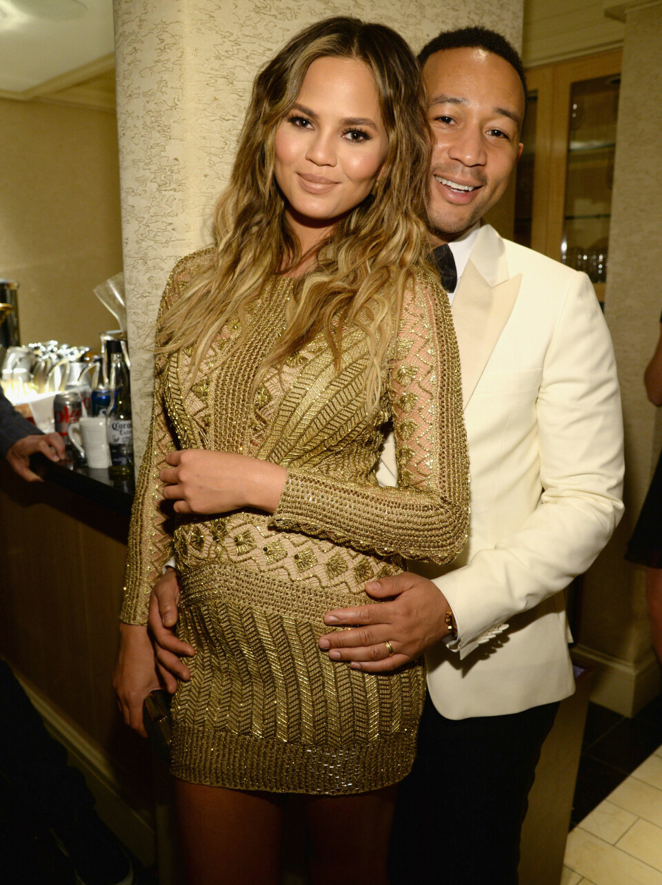 10 ganger gravide Chrissy Teigen så fantastisk ut