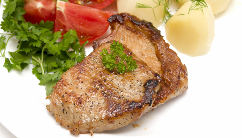 TENK PÅ HELHETEN: Spis varierte kjøttmåltider med ulike grønnsaker og karbohydrater.