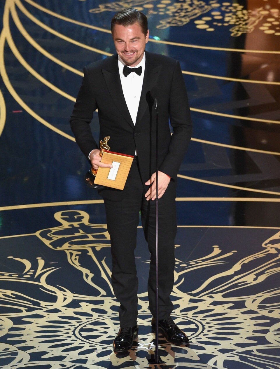 Leonardo DiCaprio med klar oppfordring i sin takketale