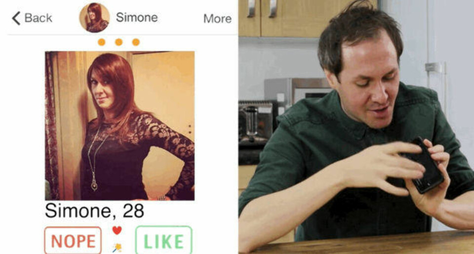 Komiker lagde falsk, kvinnelig Tinder-profil, fikk over 400 meldinger på tre dager