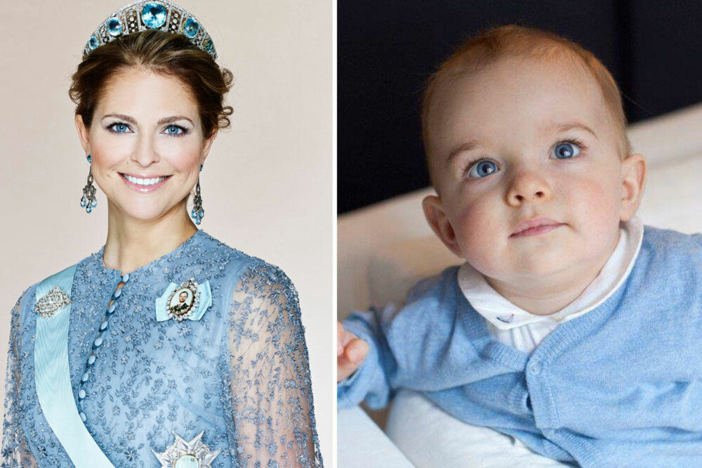 TIDEN FLYR: Prinsesse Madeleine delte nylig et bilde av sin ni måneder gamle sønn på Facebook.