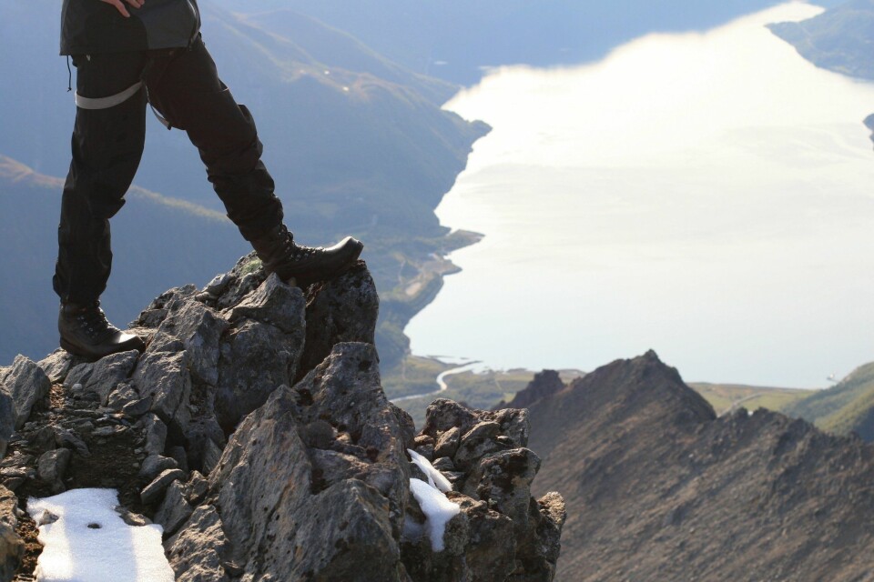 PÅ TOPPEN AV FJELLET skal vi, men ikke alle er like komfortable med høyder.
