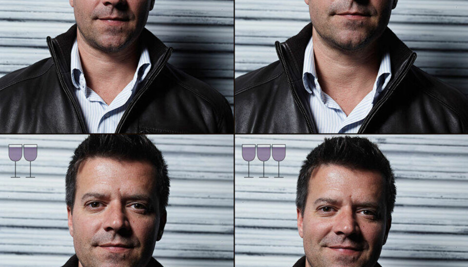 Se hvordan folk forandrer seg etter tre glass vin