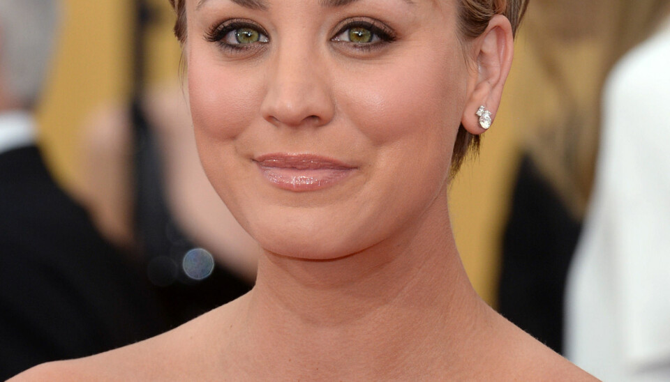 Kaley Cuoco er langhåret igjen