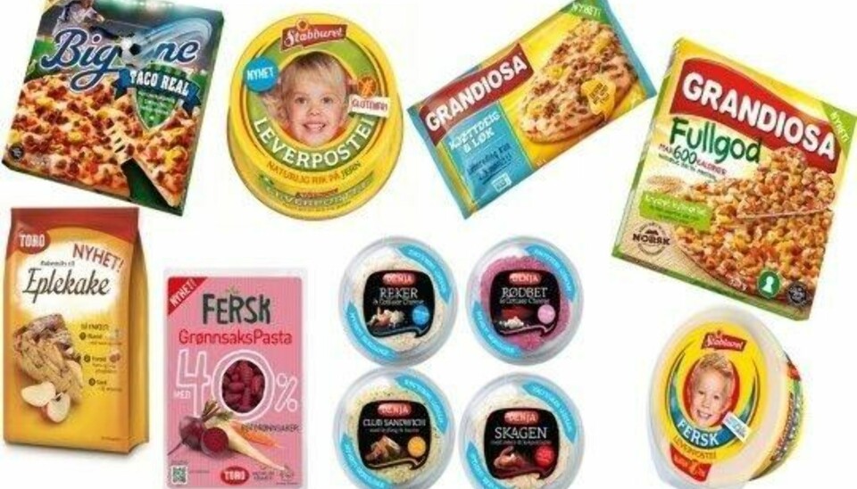 ORKLA kan blant annet tilby ny Grandiosa, ferdigsalater og glutenfri leverpostei.