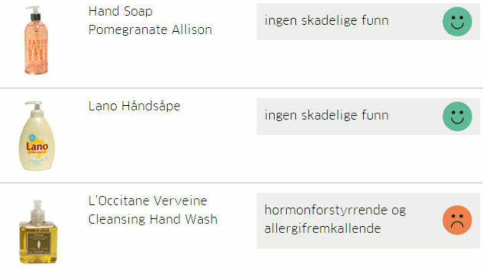 Disse såpene bør du unngå
