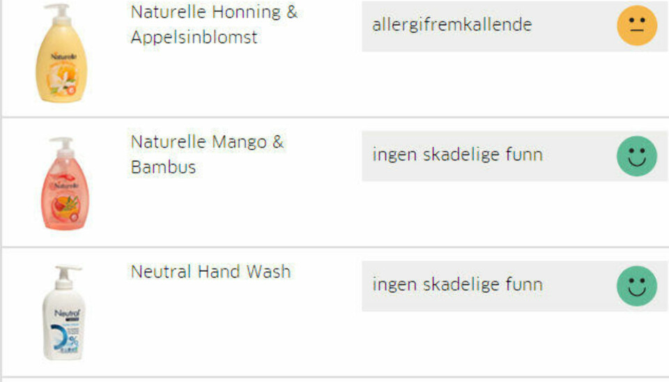 Disse såpene bør du unngå