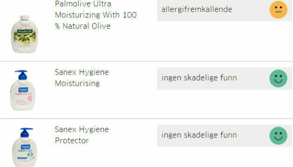 Disse såpene bør du unngå