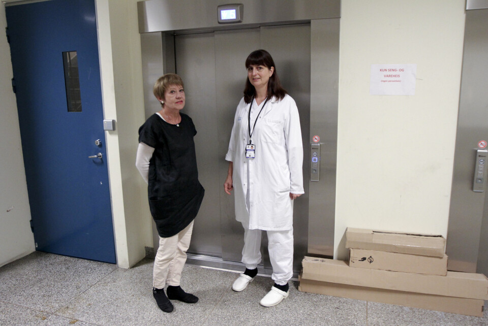 SLIPPER VENTETID: Overlege Henriette Myhre Waitz og sosionom Unn-Tone Fjørde tar imot rundt 430 mennesker på overgrepsmottaket i Oslo i året. Alle som henvender seg her slipper ventetid. Du blir raskt fulgt inn i et rom og får snakke med en rådgiver.
