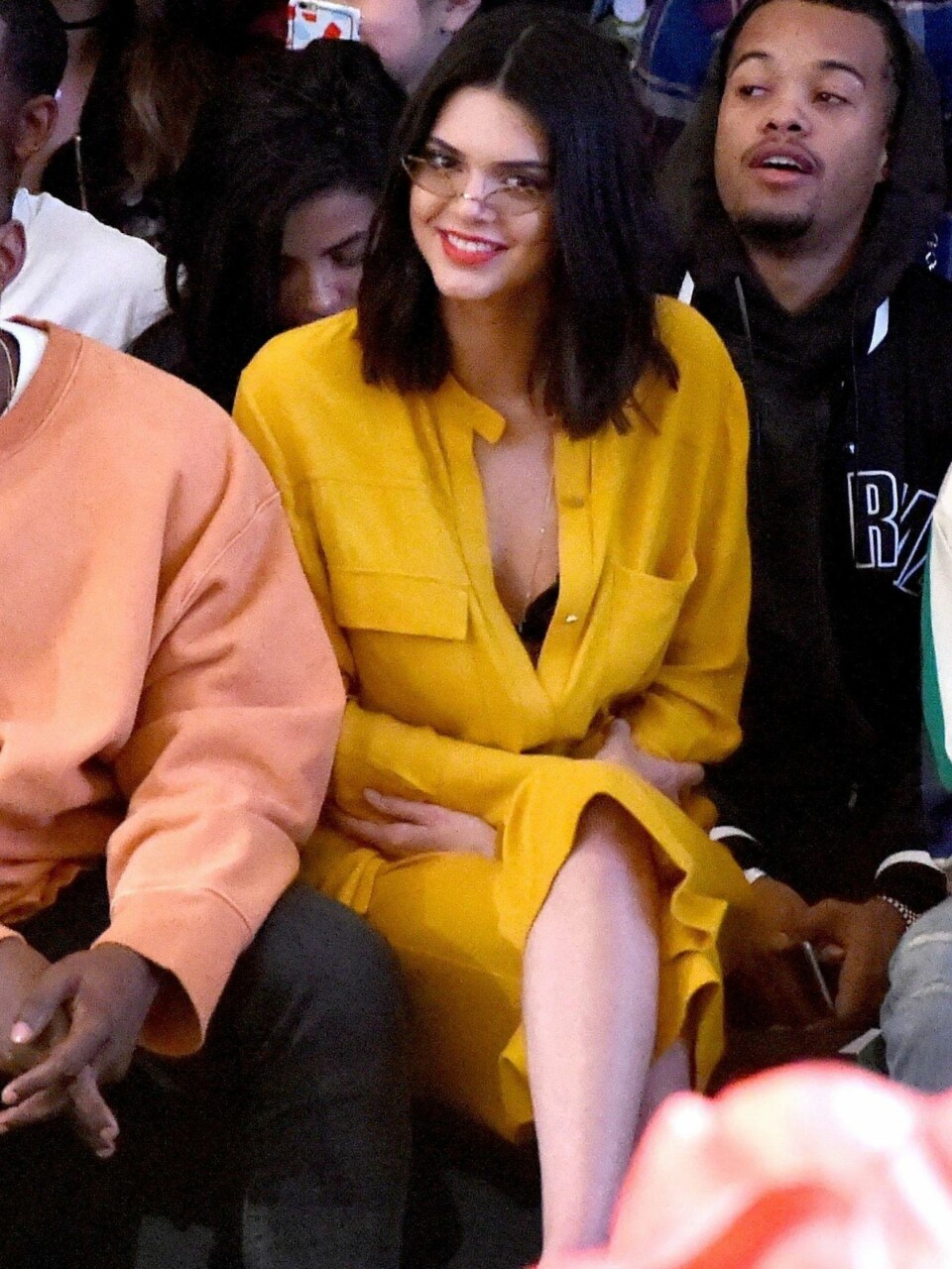 KENDALL JENNER valgte å gå for en lob.