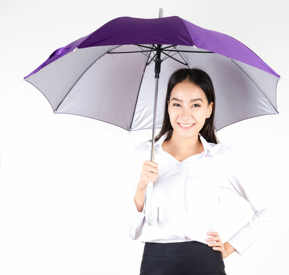 PARAPLY: Ordet betyr «beskyttelse mot regn».