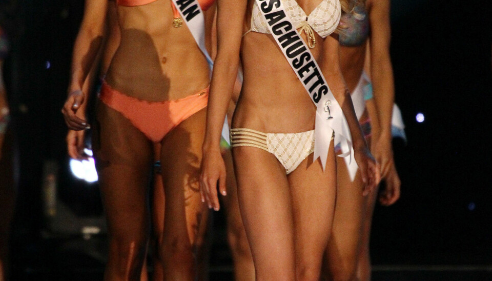 FRA MISS USA: Å posere i bikini er fortsatt en del av Miss USA, men tenåringsversjonen av missekonkurransen dropper nå badetøy-innslaget.