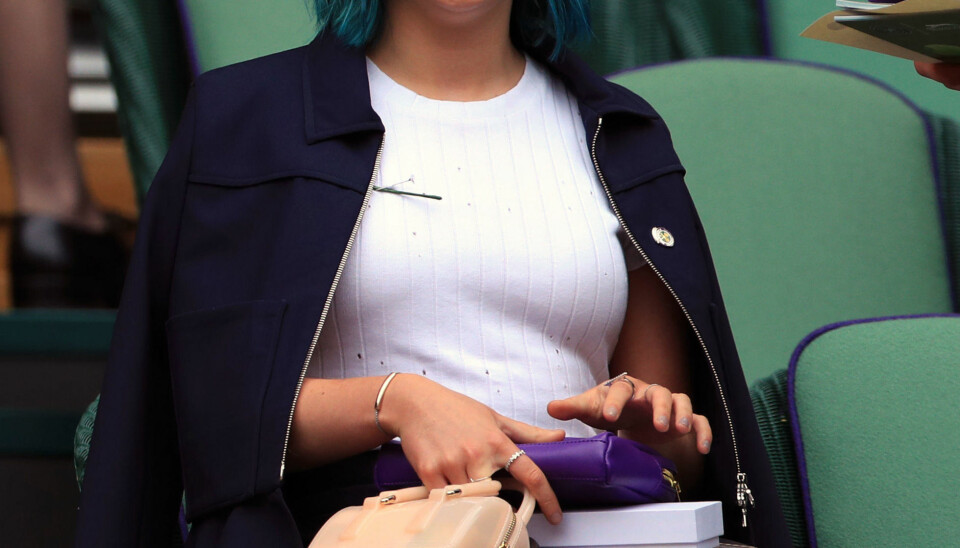 NÅ: Denne uken dukket Maisie Williams opp på Wimbledon Championships.