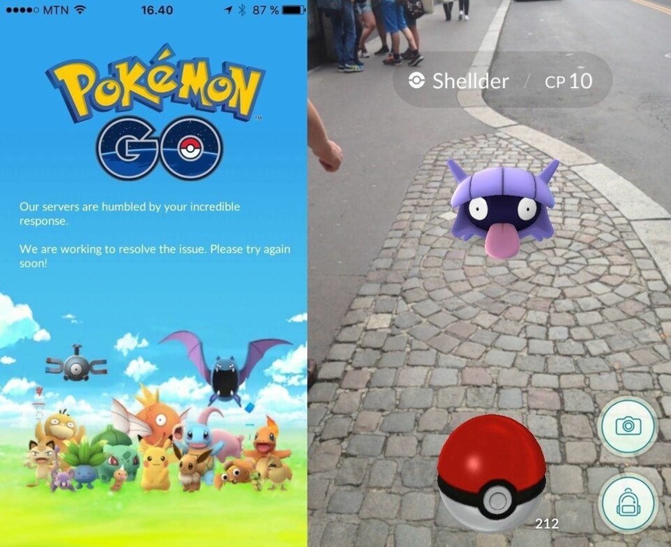 Pokémon Go-serverne er oppe og går igjen