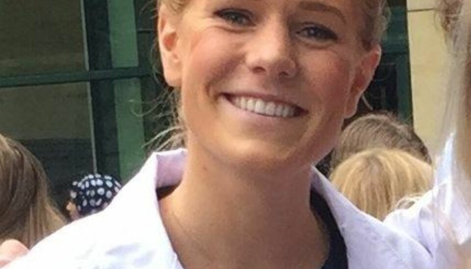 LEGESTUDENT: Maja Solbakken fra Engerdal studerer medisin i Polen, i sommer er hun i praksis ved sykehjemmet i hjemkommunen. Foto: Privat