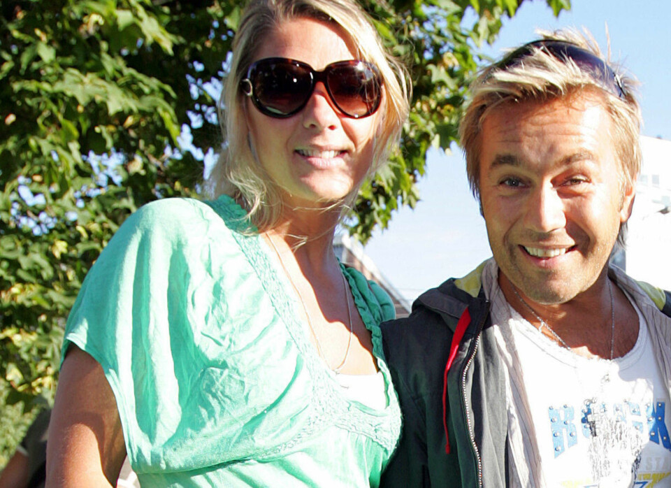 Brita Agnete Johansen og David Eriksen fra en tidligere U2-konsert på Valle Hovin. Arkivfotora 2005.