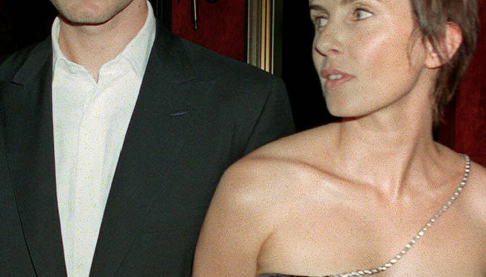 Jude Law og Sadie Frost på premiere sammen fra tiden de var et par. De gikk fra hverandre i 2003.