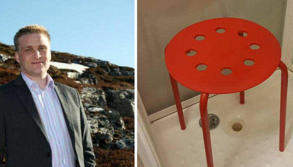 Claus kjøpte krakk fra Ikea: - «Båtsmannen» ble sittende fast