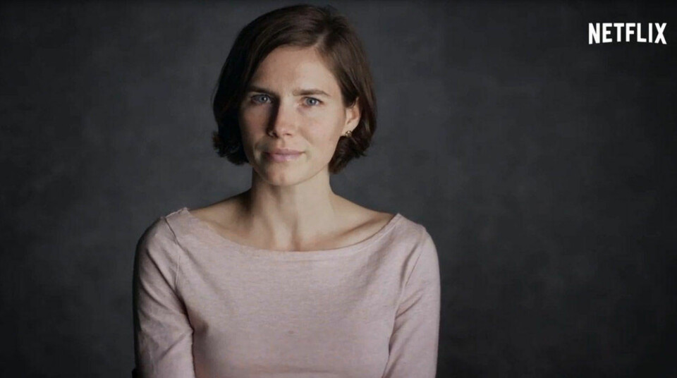 NETFLIX: I en ny dokumentar snakker Amanda Knox (29), også kjent som Foxy Knoxy, ut om mistankene mot henne og drapet på den britiske studenten Meredith Kercher.