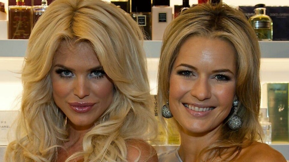 VENNINNER: Nylig ferierte Celina Midelfart (43) på Den franske rivieraen sammen med den svenske modellen og realitystjernen Victoria Silvstedt (41). Her fra en tidligere anledning.