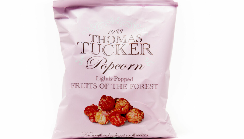 Thomas Tucker med smak av bringebær.