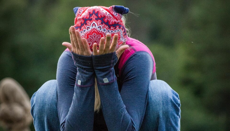 HVEM VANT? Anita Kallestad før tvekampen mot Kari-Lise Vangen.