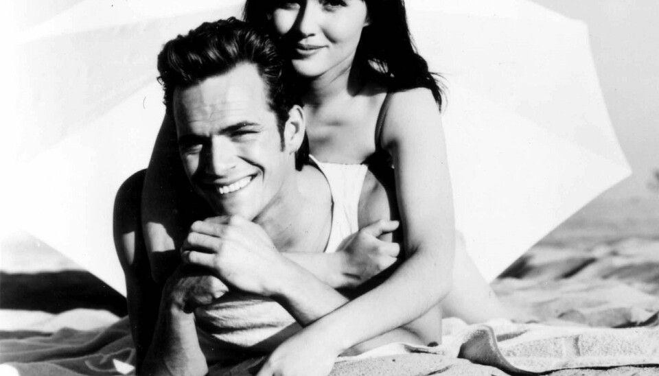 SUPERPARET: Folk elsket Shannen Doherty og Luke Perry i Beverly Hills 90210.