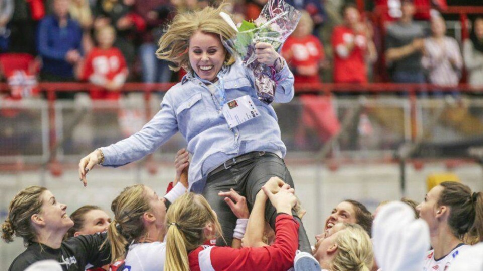 Karoline Dyhre Breivang har blitt mamma