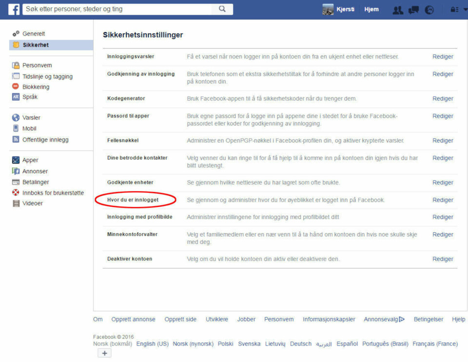 Fire Facebook-innstillinger du bør ta i bruk