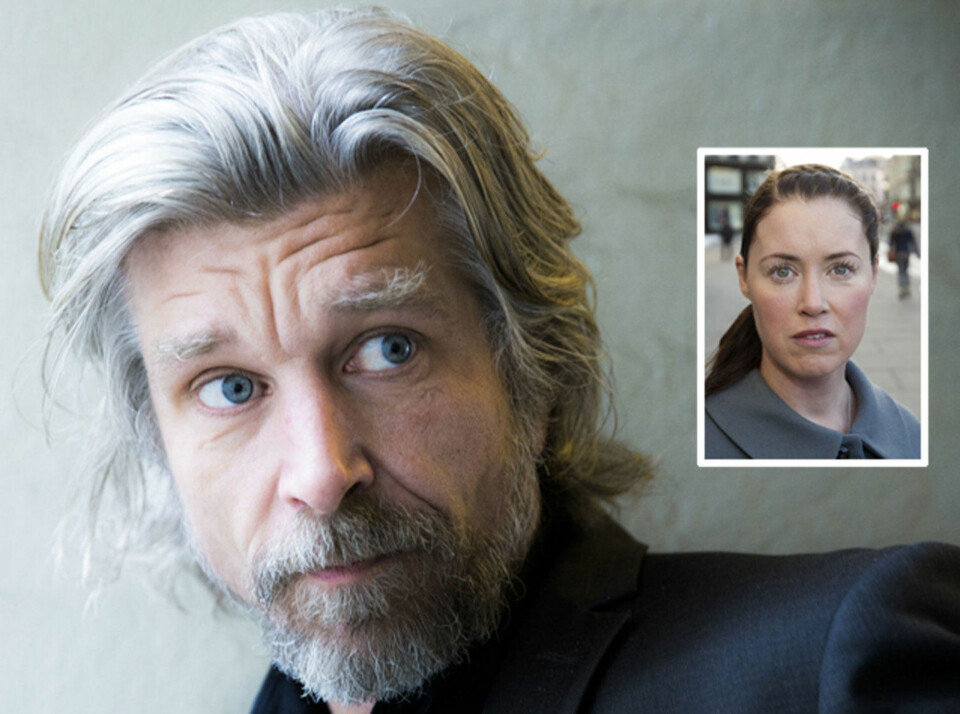SKILLES: Karl Ove Knausgård og Linda Boström Knausgård går fra hverandre.