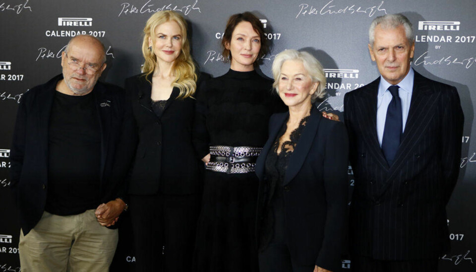 Uma Thurman, Nicole Kidman og Julianne Moore pryder Pirelli-kalenderen 2017