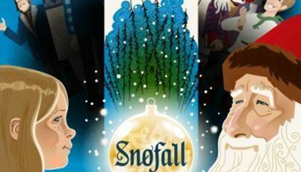 Med Snøfall-kalenderen kan du åpne en luke som passer til dagens episode på TV.