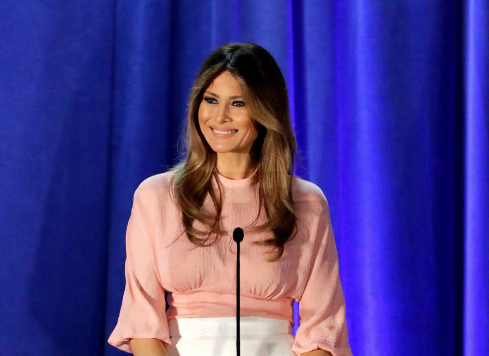 Toppdesigner: - Jeg har overhode ingen interesse av å kle opp Melania Trump