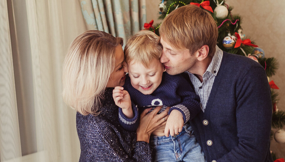 Ikke alle kan feire jul med både mamma og pappa.