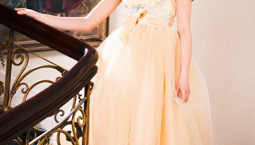 En av kjolene Jenny Skavlan har sydd, og lagt ut oppskrift på, på sin egen blogg.