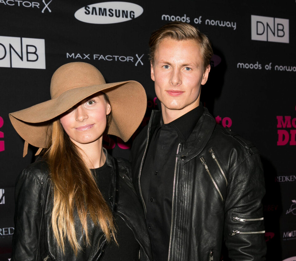 Anja Johansen og Lavrans Solli har forlovet seg