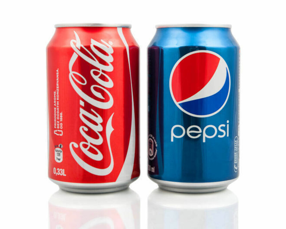 Coca-Cola eller Pepsi? Vi håper brusvalget har minimalt å si for forholdet til folk flest ...