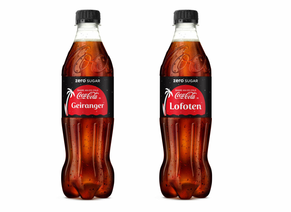 Coca-Cola med flaskenyhet til sommeren