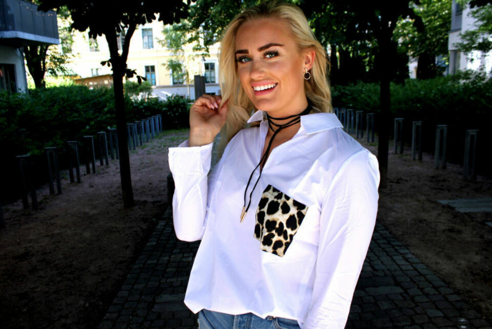 TAFSING: Blogger Andrea Sveinsdottír sier både hun og venninner opplever å bli fysisk tatt på når de er ute, uten deres vilje.