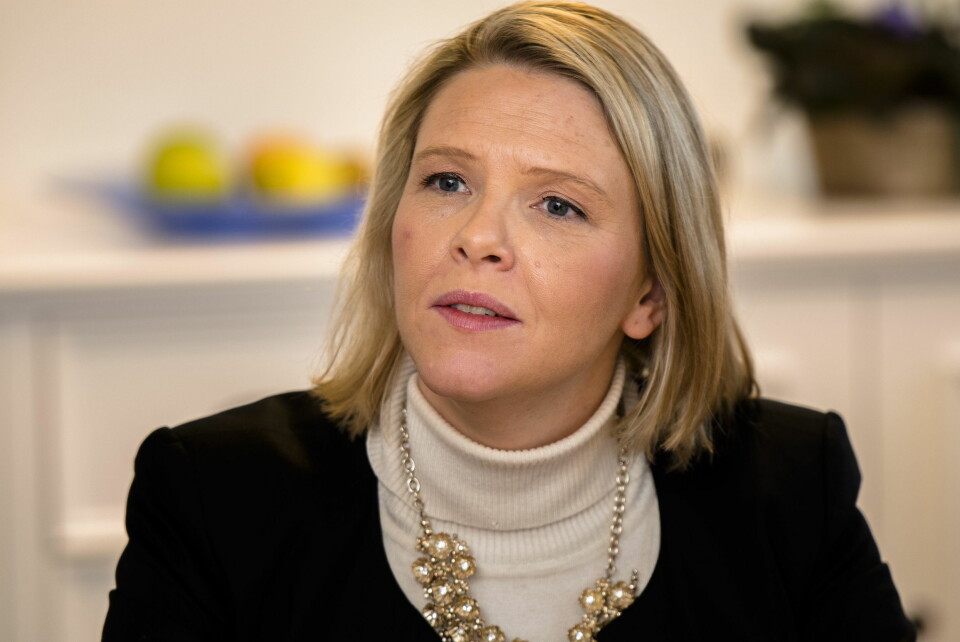 Innvandrings- og integreringsminister Sylvi Listhaug.