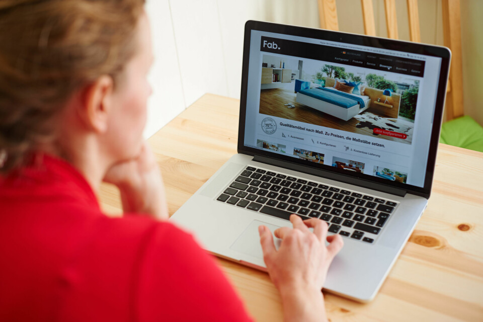 Forbrukerombudet advarer mot falske nettbutikker. Illustrasjonsfoto